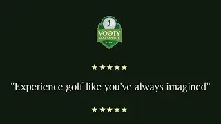 South India's Pioneering Luxury Golf Course| Vooty Golf County