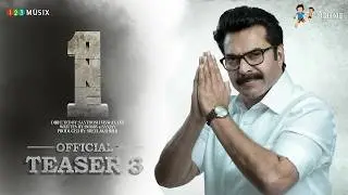 One Malayalam Movie Official Teaser 3 | Mammootty | Santhosh Viswanath | Bobby & Sanjay