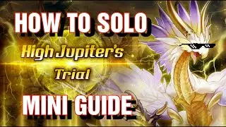 HOW TO SOLO MASTER HIGH JUPITER || Mini Guide || Dragalia Lost