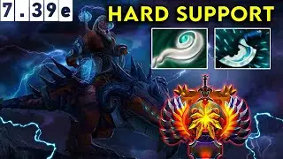 Disruptor Immortal Hard Support - Dota 2 Patch 7.39d Pro Pub Gameplay