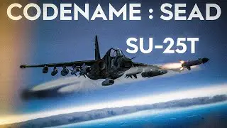 SEAD Mission With The Su-25T | COLD WAR GERMANY | DCS World | Digital Combat Simulator