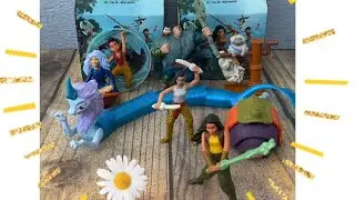 McDonald&rsquo;s Raya And The Last Dragon Happymeal Toy Complete Set Review 2021