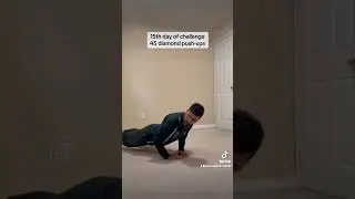 Part 2| 18th days of diamond push-ups||#30daychallenge #homeworkoutfullbody  #diamondpushups