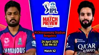 IPL 2025 Match 42 RCB Vs RR Preview, Pitch Report, Key Players, Analysis & Predictions