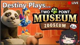 Playing Two Point Museum!! Lets expand the museum!