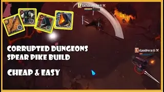 Pike Spear Corrupted dungeon / Albion online /1v1/ 알비온/ 오염된 던전/ 파이크
