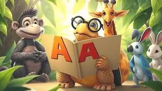 Jungle Alphabet Adventure with Ellie the Elephant! 🌿🐒🐘 | Learn ABCs in the Wild