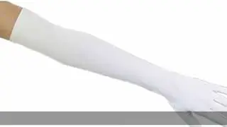 Matte Satin Opera Length Gloves