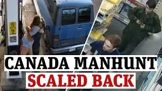 Canada manhunt: Search for fugitives scaled back