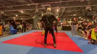 Team Fight final Ippon Dale Noble Jamie Hudson Blackpool Karate Final