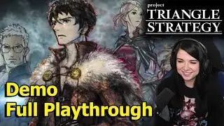 Project Triangle Strategy Demo Playthrough!