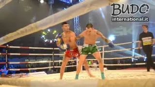 Francesco Palermo vs Davide Saini - New Heroes - Superkombat 2014   Budo International