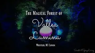 SweetNSpicyLiving Travel - Magical & Enchanting Forest of Vallea Lumina at Whistler BC Canada