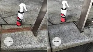 Rust Off-tiles & stone stain remover. Rust remover on granite