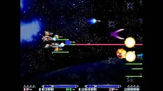 R-Type Leo (ARC) - Area 1: Paradise Planet Doubleplay