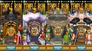 Temple Run 2 Holiday Havoc Vs Winter Wasteland Vs Enchanted Palace Vs Winter Toyland Map