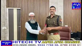 Moradabad   during his visit to Saharanpur, ASP Mr  Sagar Jain Saheb IPS, who is in a very happy moo