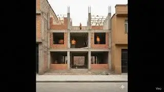 AI-Generated Construction Time-Lapse | Hyper-Realistic ArchViz (Prompt Engineering Test)