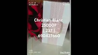 Mon Boulevard de Christian Blanc. Eau de parfum Femme. Disponible &agrave; Yaound&eacute; Cameroun.💋💋💋