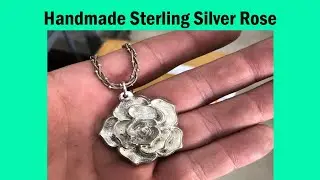 Melting Sterling Silver - Sand Casting a Silver Pendant - 2 ounces!