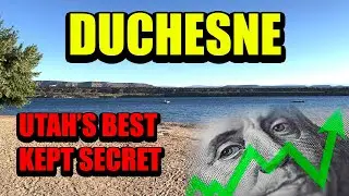 Tour of Duchesne City & Starvation Reservoir Utah State Park | 4K