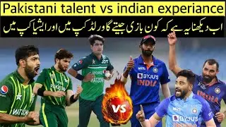 Pakistani young talent vs Indian experience bowling attack || who is best? || Azsports