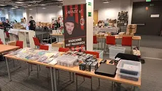ZAMELDOWAŁEM SIĘ NA POLISH CARD SHOW W WARSZAWIE - MOJE STOISKO - KTO JEST JESZCZE???