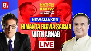 Debate With Arnab LIVE: Himanta Biswa Sarma's Explosive Charge Against Gaurav Gogoi