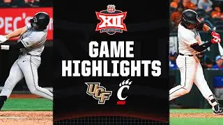 UCF vs. Cincinnati | 2024 Phillips 66 Big 12 Baseball Championship Highlights | May 21, 2024
