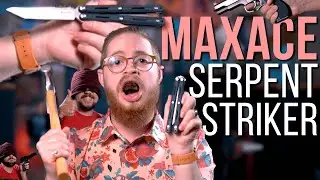 The Best Balisong From CHINA?? - Maxace Serpent Striker V2 Review!!