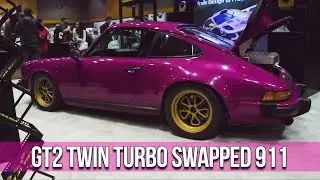 BisiMoto's GT2 Watercooled Twin Turbo Swapped Porsche 911