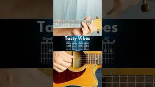 Tasty Vibes &ndash; Dmaj7 &rarr; Ddim7 &rarr; Amaj7 &rarr; A7 #Shorts