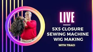 5x5 Closure Sewing Machine Wig Making