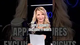 Apple Secures Exclusive F1 Rights #appletv #formula1 #appleformula1