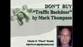 DON'T BUY Traffic Backdoor by Mark Thompson; Traffic Backdoor VIDEO REVIEW