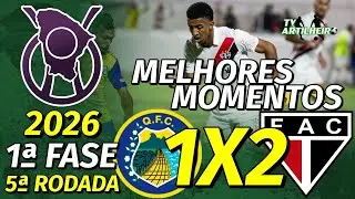 [Cearense '26] 5ª Rodada | Quixadá 1 X 2 Ferroviário | Melhores Momentos | TV ARTILHEIRO