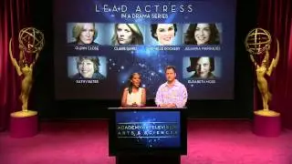 64th Primetime Emmy Nominations Announcement - Drama Series Category (19 July 2012)
