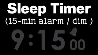 9 Hour 15 Minute Sleep Timer with Loud & 15-min Alarm #timerstore #9h15m #sleeptimer