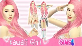 ❤ Garota Kawaii ♦ Criando um Sim #3 ♦ The Sims 4 ❤