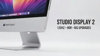 Утечка информации о Apple Studio Display 2 &mdash; 120 Гц, HDR и существенные улучшения.