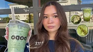 trying EVERY MATCHA in SAN DIEGO