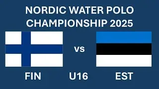 Nordic Water polo Championship 2025 - U16 Finland 2 - Estonia