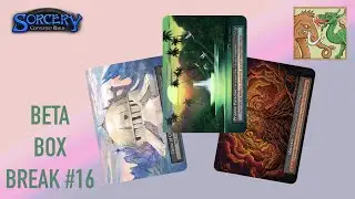 Sorcery TCG: бокс-брейк Beta #16 - Прекрасный Foil Pristine Paradise