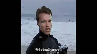 Арнольд Шварценеггер занимается серфингом!!!