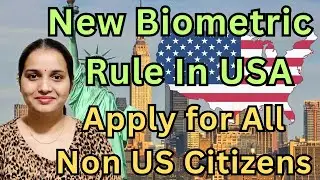 DHS publish the Biometric changes for USA visa and green card holders||#namasteyamericateluguvlogs 