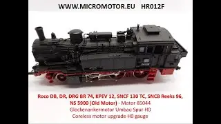 HR012F Roco BR 74 - Motor 85044 - Micromotor.eu