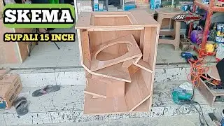 SKEMA LENGKAP BOX SUPALI 15 INCH CASTUM