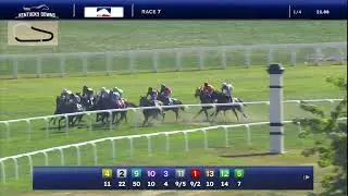 Banjo Chris wins race seven on August 31, 2025 at Kentucky Downs