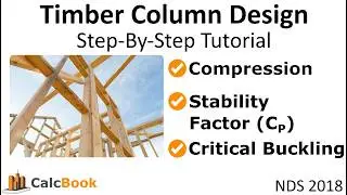Timber Column Design (NDS 2018)
