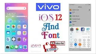 iOS 12 Theme For Vivo Funtouch OS